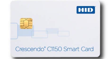 crescendo c1150 smart card|HID C1150 Crescendo Cards .